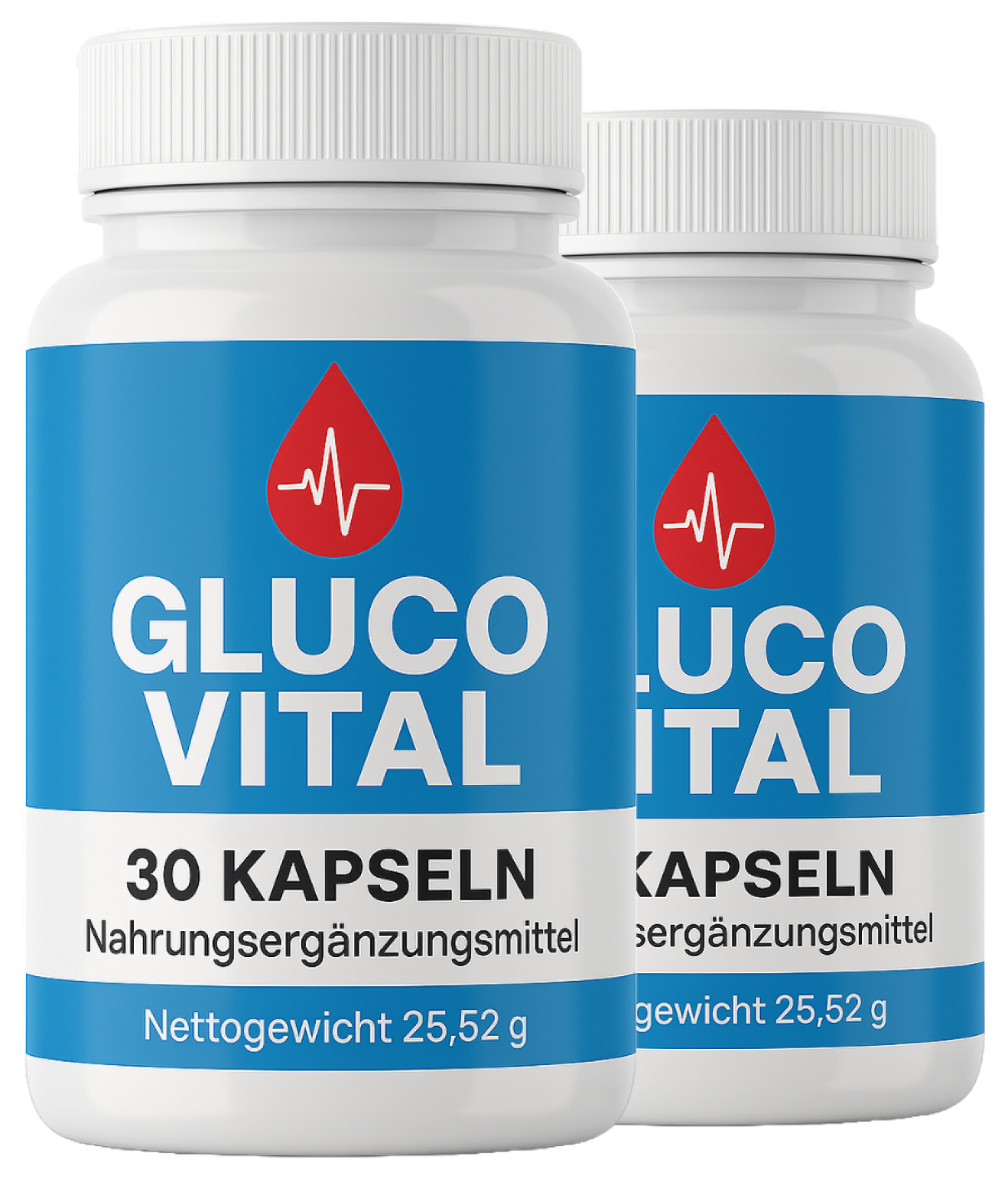 GlucoVital 2 bottle